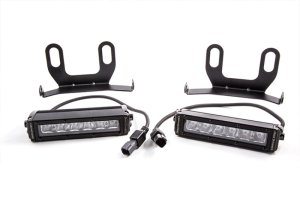 Dodge Ram LED Light Bar - Front - Diode Dynamics - Stage Series 6 In - White - `13-`18